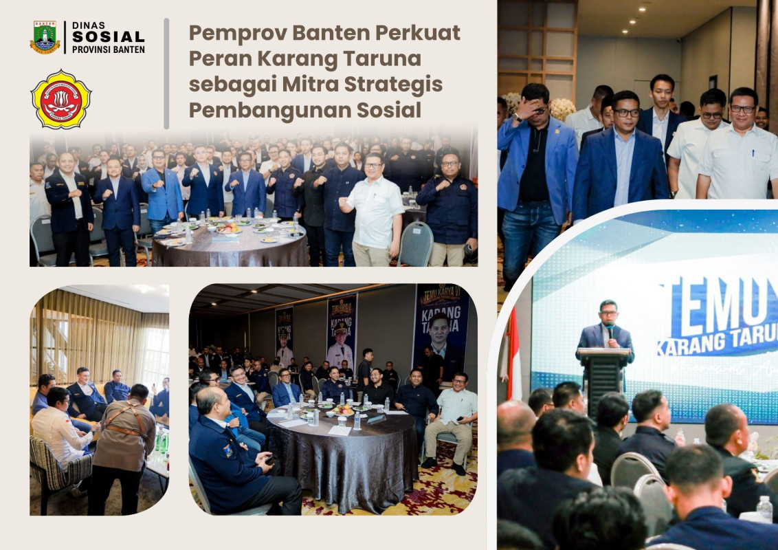 Pemprov Banten Perkuat Peran Karang Taruna sebagai Mitra Strategis Pembangunan Sosial